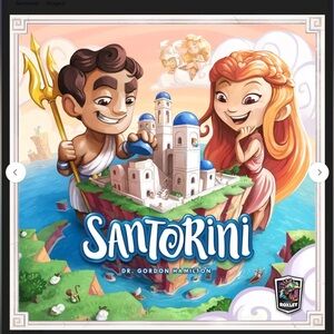 Santorini strategy board game Ages 8+ for 2-4 players New in sealed box